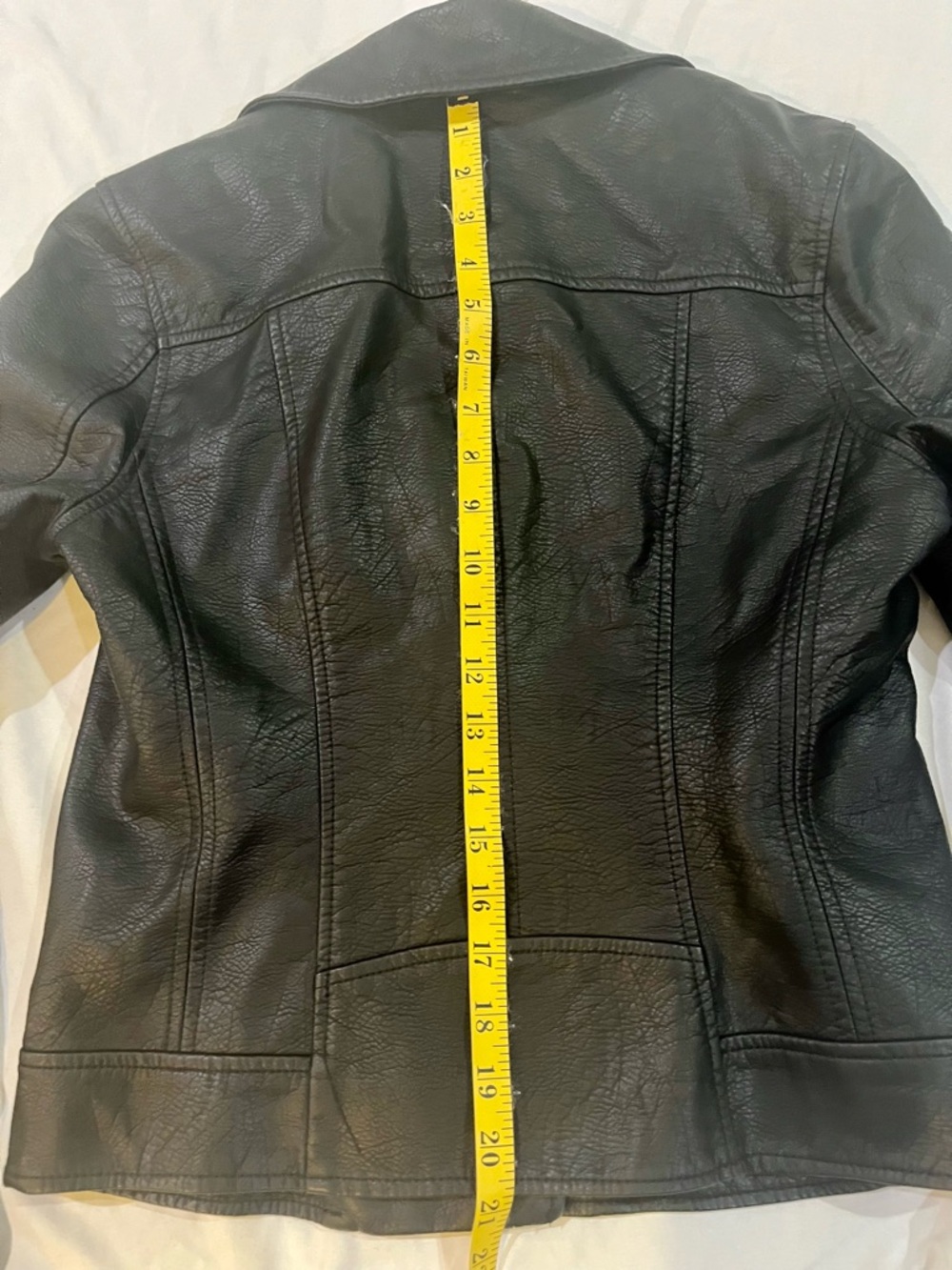 Blank NYC Faux Leather Moto Jacket-S-Black - Picture 8 of 8